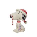 PRE PRODUCTION SAMPLE - Peanuts by Jim Shore - Snoopy with Candy Cane Mini Figurine