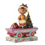 Peanuts By Jim Shore - Christmas Train Engine - Drumming Up Holiday Cheer (Car 6)