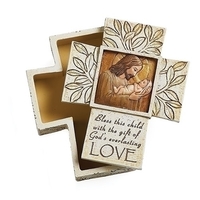 Joseph's Studio Baptism/Christening Keepsake Box - Jesus Loves Me