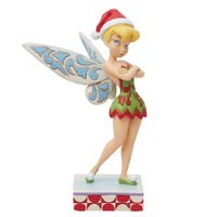 Jim Shore Disney Traditions - Tinkerbell Christmas - Cheeky Christmas Pixie