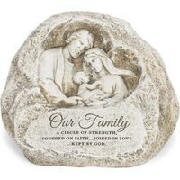 Roman Inc Garden Stone - Holy Family