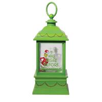 Dr Seuss The Grinch by Dept 56 - Lit Holiday Glitter Water Lantern