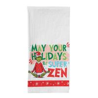 Dr Seuss The Grinch by Dept 56 - Zen Holidays Tea Towel