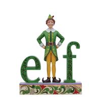 Elf by Jim Shore - Buddy Elf Word