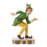 PRE PRODUCTION SAMPLE - Elf by Jim Shore - Buddy Crouching