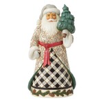 Jim Shore Heartwood Creek - Plaid Santa