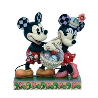 Jim Shore Disney Traditions - Mickey & Minnie - Springtime Sweethearts