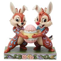 Jim Shore Disney Traditions - Chip 'n' Dale - Mischievous Bunnies