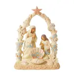 Jim Shore Heartwood Creek Coastal Christmas - Nativity Figurine 19cm