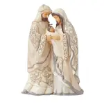 Jim Shore Heartwood Creek White Woodland - Holy Family 21cm