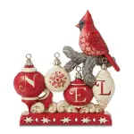 Jim Shore Heartwood Creek Nordic Noel - Christmas Cardinal