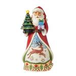 PRE PRODUCTION SAMPLE - Jim Shore Heartwood Creek - Santa Vintage LED Tree