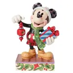 PRE PRODUCTION SAMPLE - Jim Shore Disney Traditions - Santa Mickey with Present Holiday Limited Edition