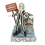 PRE PRODUCTION SAMPLE - Beetlejuice by Jim Shore - Beetlejuice LED Sign & Gravestone