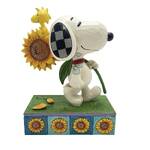PRE PRODUCTION SAMPLE - Peanuts by Jim Shore - Snoopy Sunflower