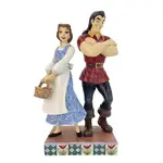 PRE PRODUCTION SAMPLE - Jim Shore Disney Traditions - Good Vs. Evil - Belle vs. Gaston