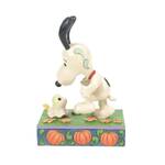 PRE PRODUCTION SAMPLE - Peanuts by Jim Shore - Woodstock Scaring Snoopy