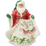 Jim Shore Heartwood Creek - Santa Winter Scene Musical