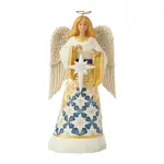 Jim Shore Heartwood Creek Twilight Blue - Blue and Gold Angel
