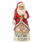 Jim Shore Heartwood Creek Song Series - What Child Is This Santa