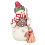 Jim Shore Heartwood Creek - Snowman with Dog Peeking