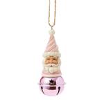 Jim Shore Heartwood Creek Sweets - Santa Bell Hanging Ornament
