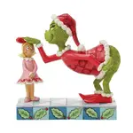 Dr Seuss The Grinch by Jim Shore - Grinch Patting Cindy Lou's Head
