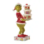 Dr Seuss The Grinch by Jim Shore - Grinch with Grinchy Cake