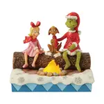 Dr Seuss The Grinch by Jim Shore - Grinch, Max and Cindy Lou Roasting