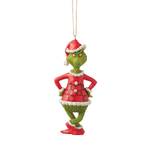 Dr Seuss The Grinch by Jim Shore - Grinch with Hands on Hips Hanging Ornament