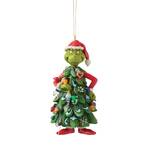 Dr Seuss The Grinch by Jim Shore - Grinch Dressed as Tree Hanging Ornament