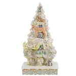Jim Shore Heartwood Creek White Woodland - Stacked Animals