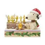 Peanuts by Jim Shore - Snoopy and Woodstocks Roasting LED