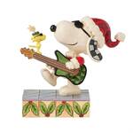 Peanuts by Jim Shore - Snoopy and Woodstock Rock'n'Roll Duo