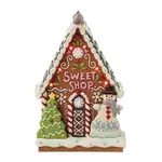 Jim Shore Heartwood Creek Gingerbread Christmas - LED Sweet Shop