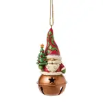 Jim Shore Heartwood Creek - Gnome on Bell Hanging Ornament