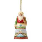 Jim Shore Heartwood Creek Santas Around The World - Indian Santa Hanging Ornament
