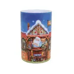 Jim Shore Heartwood Creek - Santa's Toy Shop Candle Sleeve