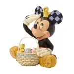 Jim Shore Disney Traditions - Mickey Mouse Easter Personality Pose - Easter Surprise