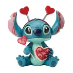 Jim Shore Disney Traditions - Stitch Valentine's - Sucker for Love