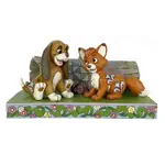 Jim Shore Disney Traditions - The Fox & the Hound - An Unlikely Friendship