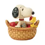 Peanuts by Jim Shore - Snoopy and Woodstock with Strawberries