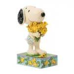 Peanuts by Jim Shore - Snoopy with Daffodils