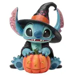 Jim Shore Disney Traditions - Lilo & Stitch - Stitch Witch by Jack-o-Lantern - Witchy Stitch