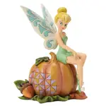Jim Shore Disney Traditions - Tinker Bell on Pumpkin - Pumpkin Patch Pixie