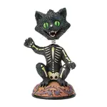 Jim Shore Heartwood Creek Halloween - Bobble Head Black Cat
