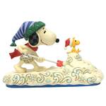 Peanuts by Jim Shore - Snoopy Shovelling Snow