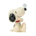 Peanuts by Jim Shore - Snoopy Snowflake on Nose Mini Figurine