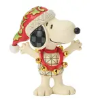 Peanuts by Jim Shore - Snoopy with Bells Mini Figurine
