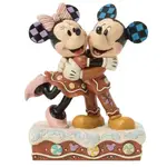 Jim Shore Disney Traditions - Mickey & Minnie Mouse Gingerbread - Sugarcoated Sweethearts